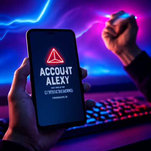 7777bet account warning alert on smartphone